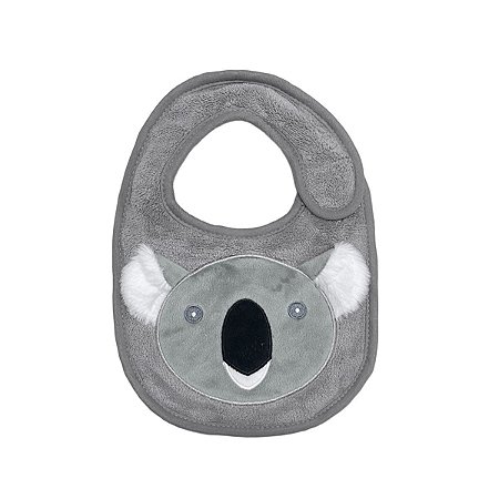 Babador Power Sec Animado Coala Cinza