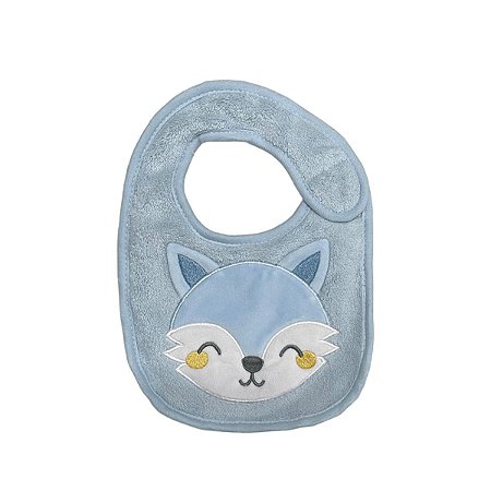 Babador Power Sec Animado Raposa Azul