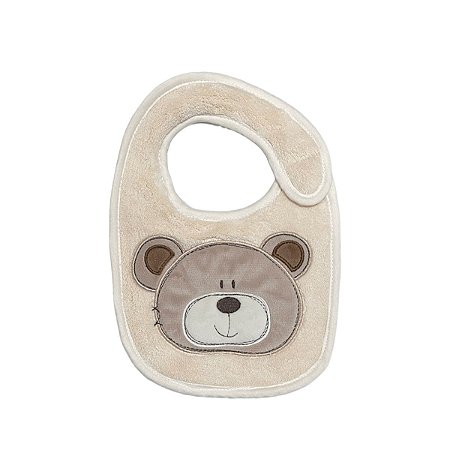 Babador Power Sec Animado Urso Bege
