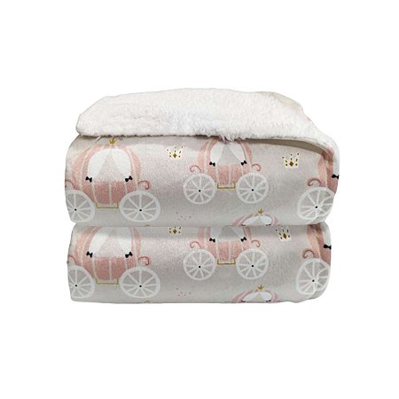 Cobertor Sherpan Printed Carruagem