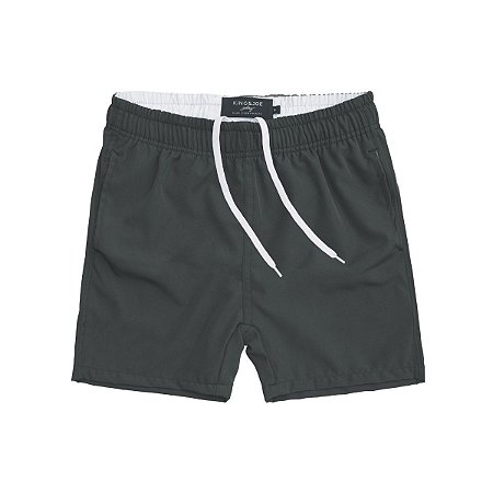 Shorts Nylon Liso Preto