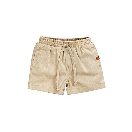 Bermuda Sarja Masculina Areia