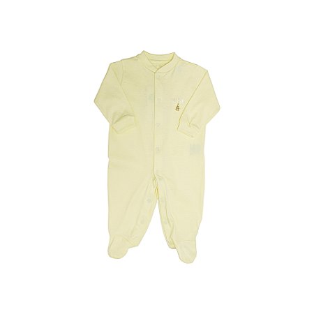 Macacão Pingente Ursinho Amarelo