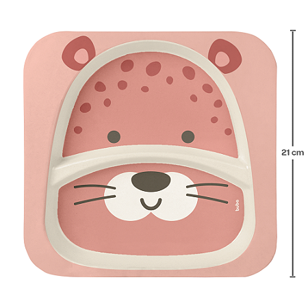 Kit Refeição Bambu Oncinha