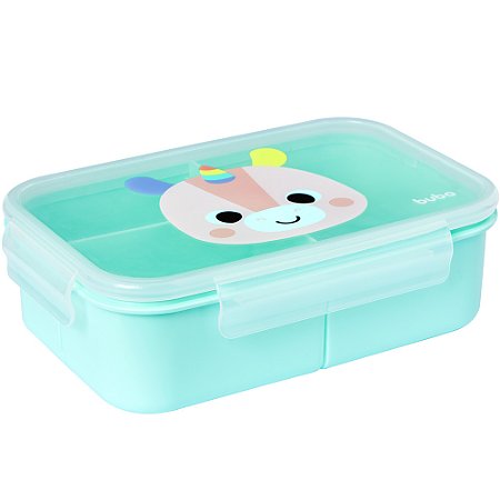 Lunchbox com Divisorias Buba Zoo Unicórnio