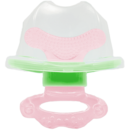 Mordedor Massageador de Gengiva Rosa