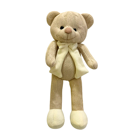 Urso Tricot Off White 30cm