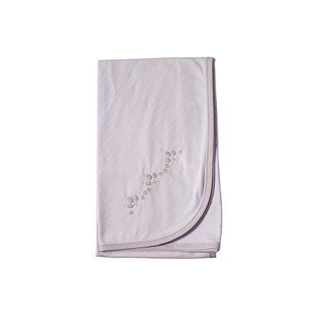 Cueiro Malha Flor Lilás