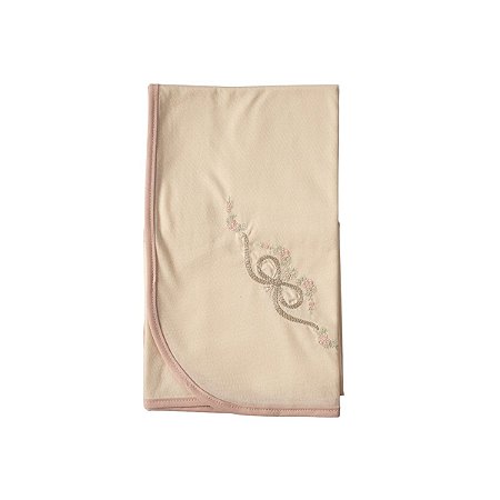 Cueiro Malha Laço Rosê