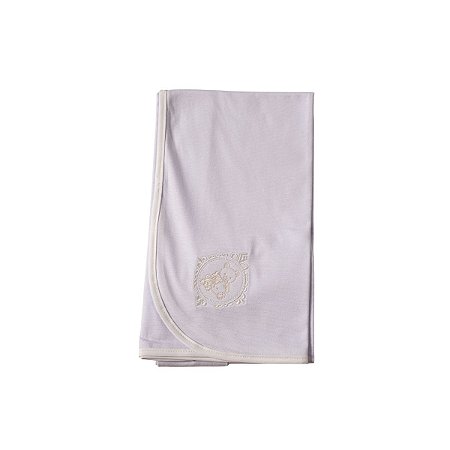 Cueiro Malha Ursinho Branco