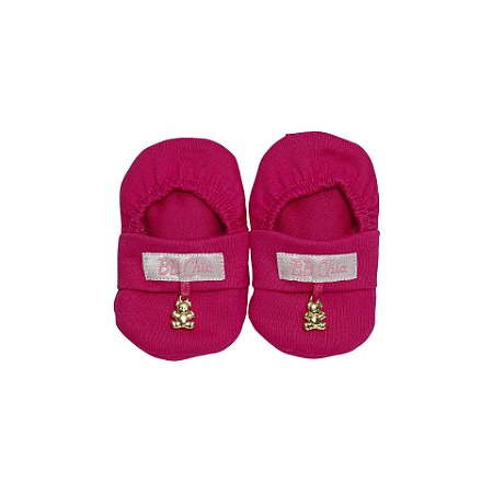 Pantufa Pingente Ursinho Pink