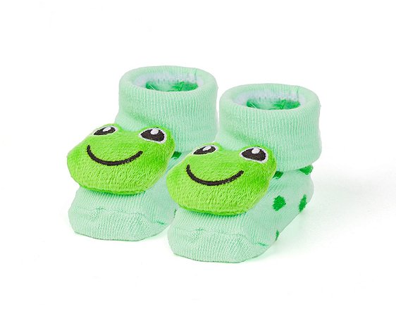 Meia Sapatinho Antiderrapante com Sapinho