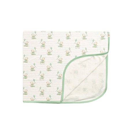 Cueiro Estampado Urso Verde