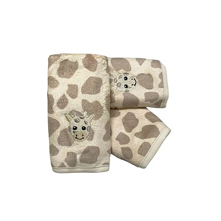 Kit Babita Power Sec com 3 Babadores Girafa