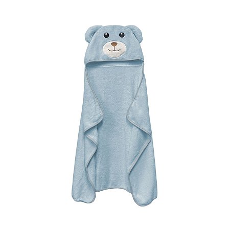 Toalha Power Sec Animada Cachorro Azul