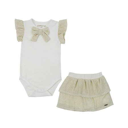Conjunto Shine Off White
