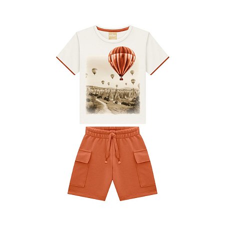 Conjunto Masculino Off White
