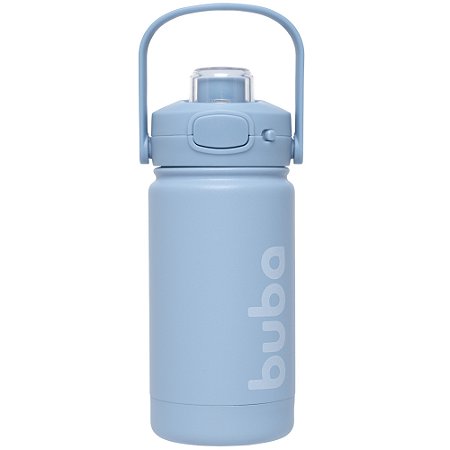 Garrafa Térmica Parede Dupla Azul 360ml