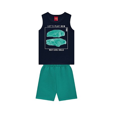 Conjunto Masculino Azul Marinho