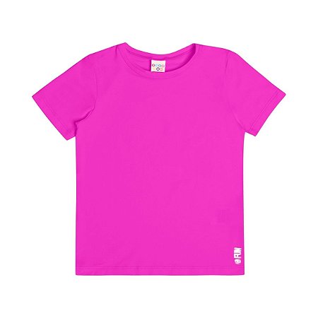 Blusa Infantil Fitness Malha Dry com Proteção UV50+