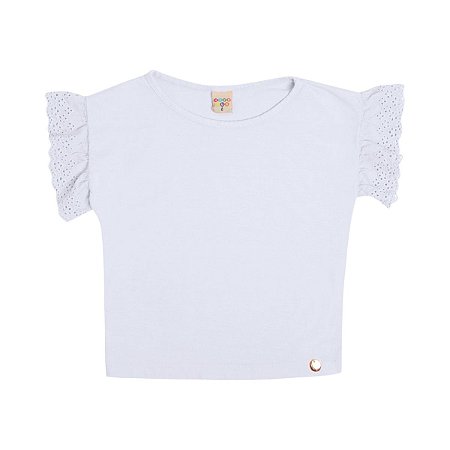 Blusa Babado Laise Malha