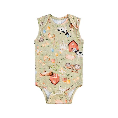 Body Regata Suedine Premium Masculino