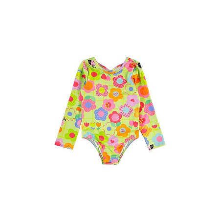 Maio Manga Longa Malha UV FPS+50 Estampado