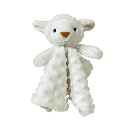 Naninha de Pelúcia para Bebê com Prendedor de Chupeta