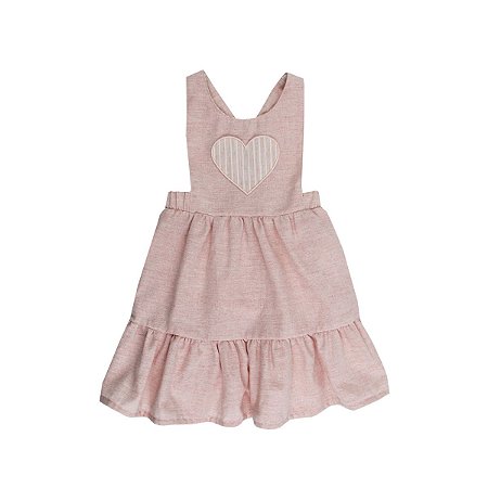 Jardineira Romantique Rosa