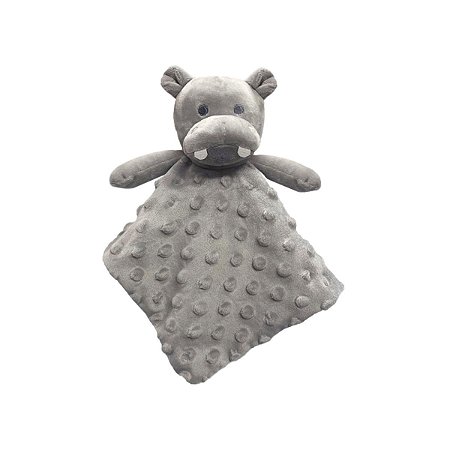 Minha Primeira Naninha Hipopótamo Cinza c/ Caixa