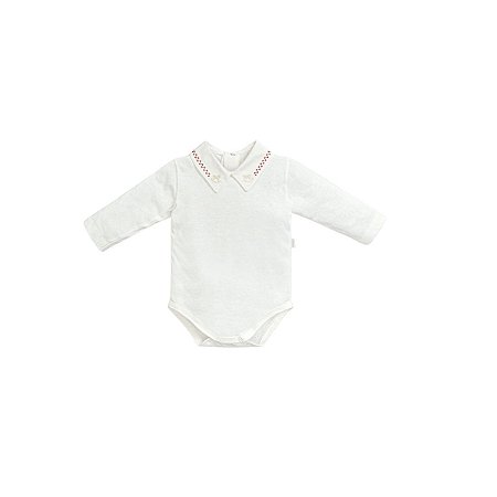 Body Gola Bordada Cavalinho Clássico Masculino Off White