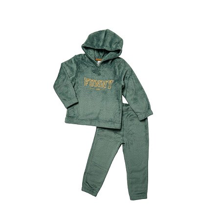 Conjunto Fleece Funny