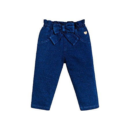Calça Clochard Malha Jeans