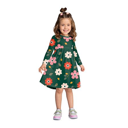 Vestido em Meia Malha Verde