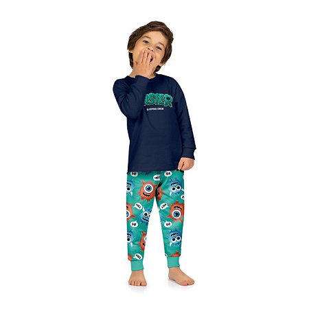 Pijama em Moletom Peluciado