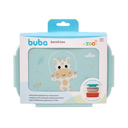 Bento Box Buba Zoo Girafa