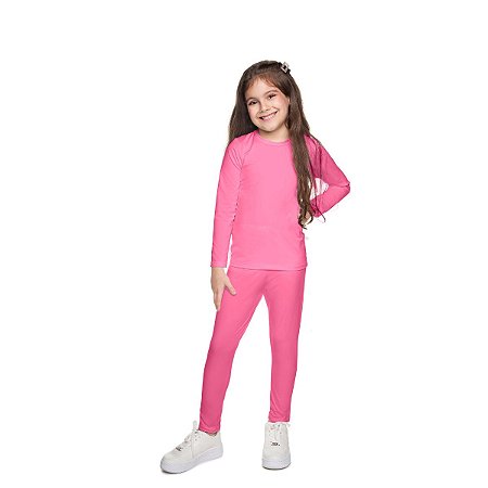 Conjunto Camiseta e Calça Malha