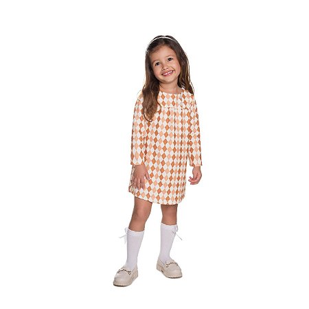 Vestido Argylito Molecotton Sublimado