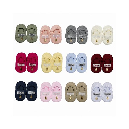Pantufa Pingente Ursinho  Cores Diversas