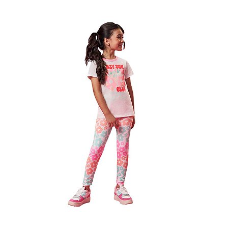 Conjunto Blusa e Legging Infantil