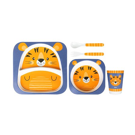 Kit Refeição Bambu Tigrinho Buba