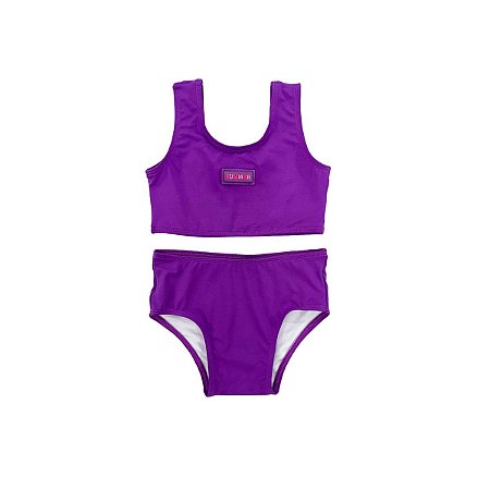 Biquíni Infantil Fofotinhos Colorful Proteção UV