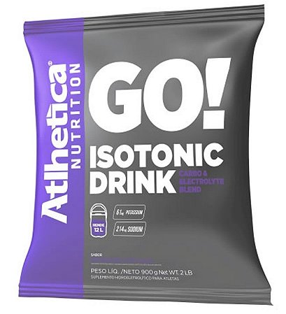 GO ISOTONIC 900G - ATLHETICA
