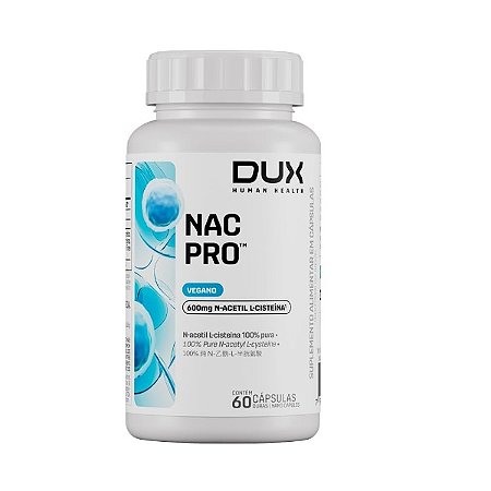 NAC PRO - 60 CAPSULAS - DUX NUTRITION