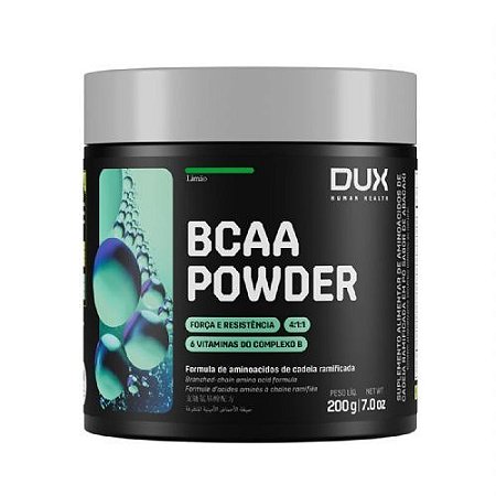 BCAA POWDER 200G LIMAO - DUX NUTRITION
