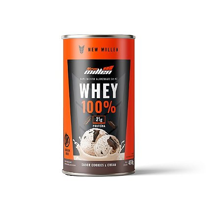 WHEY 100% LATA 450G - NEW MILLEN