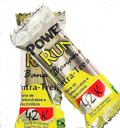 BARRA POWER RUN BANANA 30G 42K
