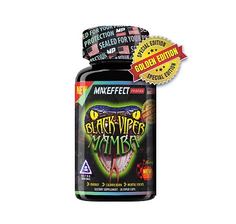 CAFEINA BLACK VIPER MAMBA 30CAPS
