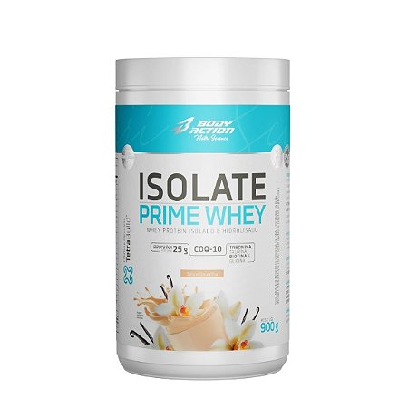 ISOLATE PRIME WHEY 900G BAUNILHA BODY ACTION