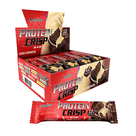 CRISP PROTEIN BAR 45G - INTEGRALMEDICA